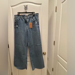 Kensie Light Blue Flare Jeans